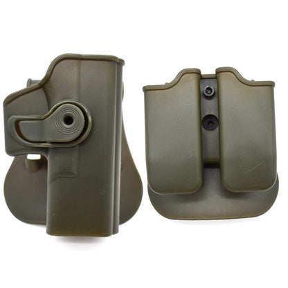 Holster Glock 17 (gen 1 à 4) + porte chargeur