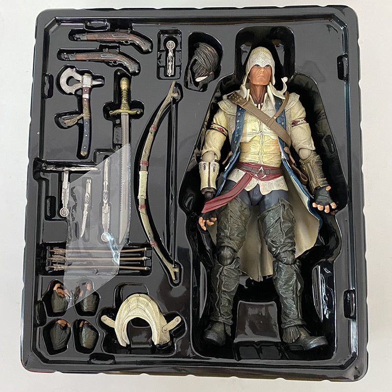 Figurine articulée Connor ou Edward Kenway 28 cm