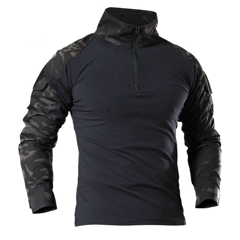 Combat Shirt tactique type UBAS – M à 5XL