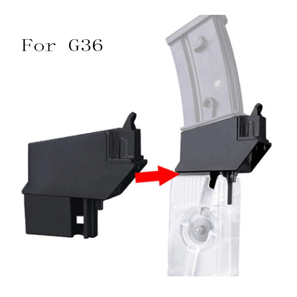 Speed loader à manivelle VULPO pour chargeurs Airsoft M4 – adaptateurs disponibles