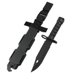 Couteau factice M9 souple pour entraînement et cosplay