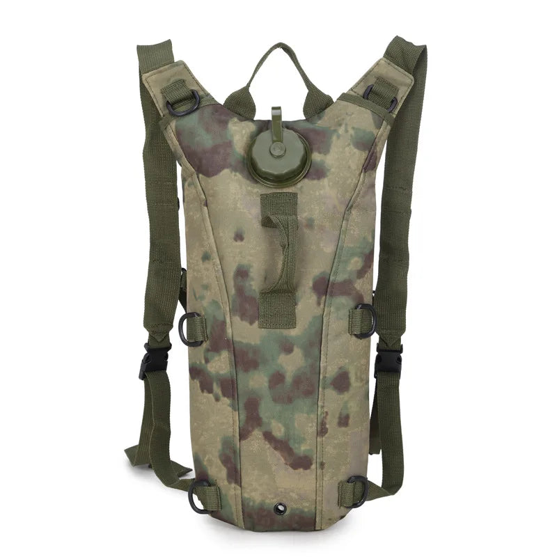 Sac d’hydratation tactique 3 L – plusieurs camouflages