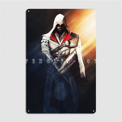 Plaque métallique Ezio Auditore – Assassin’s Creed Brotherhood