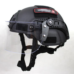 Casque factice type MICH2000 avec lunettes – Airsoft / cosplay