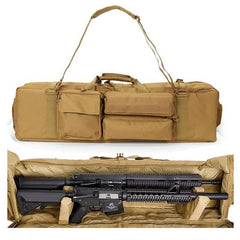 Sac de transport double pour répliques Airsoft type M249 ou M16