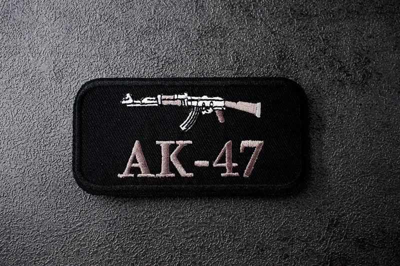 Patch brodé motif AK-47 thermocollant
