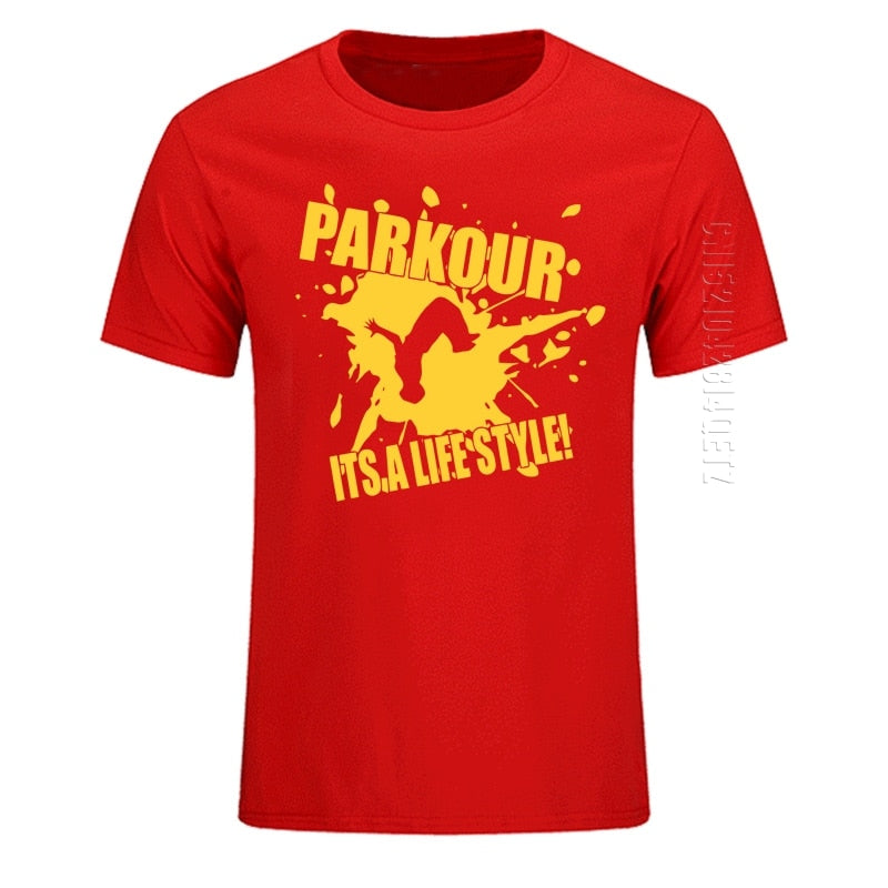 T-shirt Parkour « It’s a Lifestyle » en coton