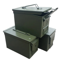 Boîte métallique de rangement pour batteries LiPo – 25,5 × 9 × 17 cm