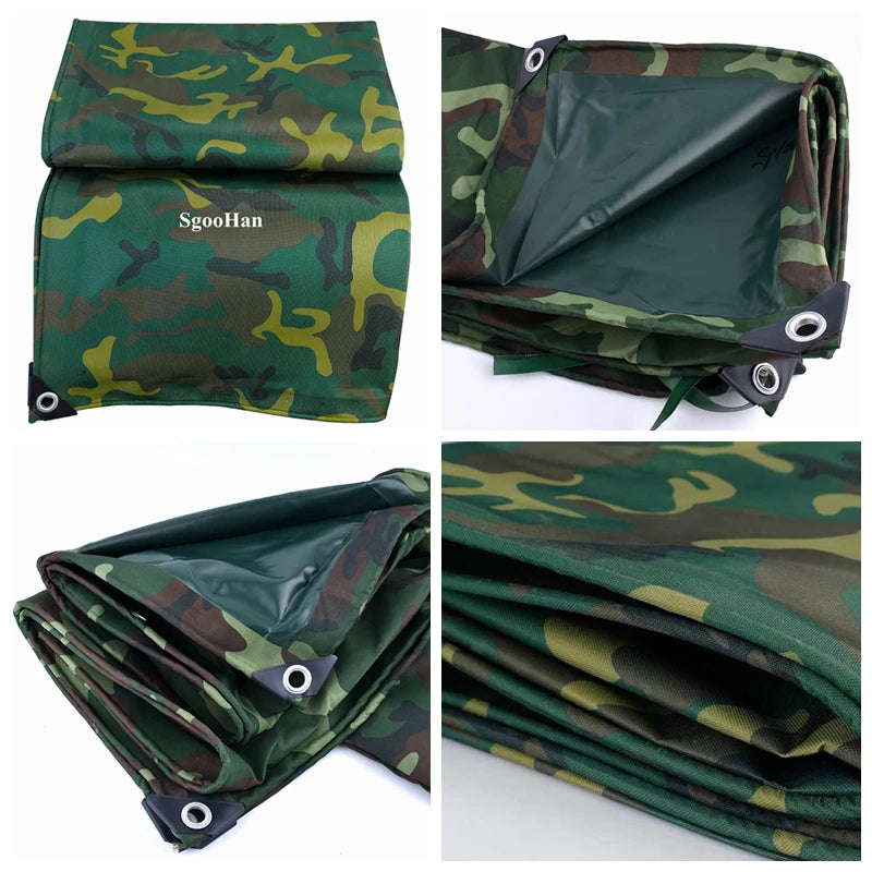 Bâche camouflage PVC Oxford 450 g/m² – usage outdoor