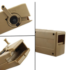 Speed loader à manivelle VULPO pour chargeurs Airsoft M4 – adaptateurs disponibles