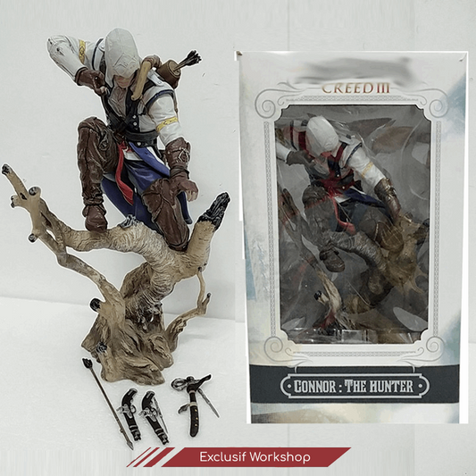 Figurine Connor : The hunter, PVC, 28CM - Assassin's Creed 3