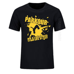 T-shirt Parkour « It’s a Lifestyle » en coton