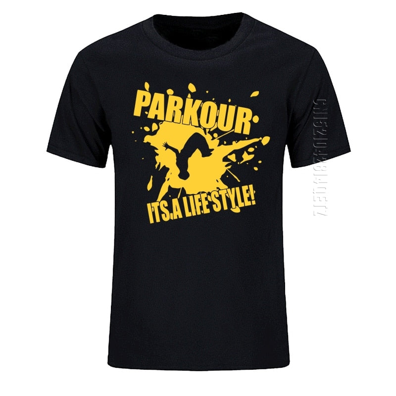 T-shirt Parkour « It’s a Lifestyle » en coton