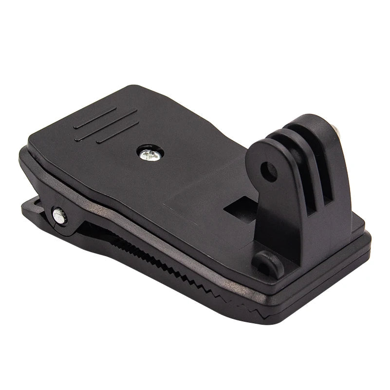 Clip rotatif 360° pour caméra d’action – sac, ceinture ou casquette