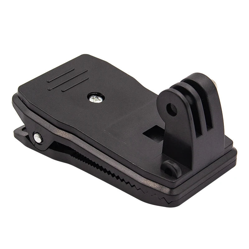 Clip rotatif 360° pour caméra d’action – sac, ceinture ou casquette