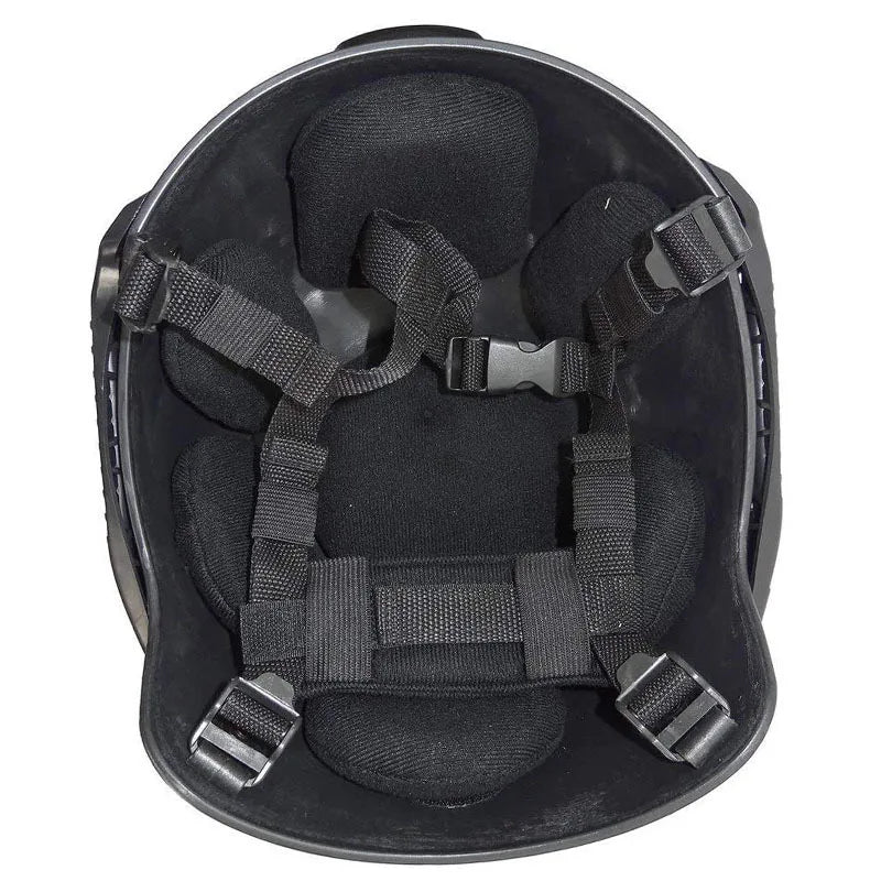 Casque factice type MICH2000 avec lunettes – Airsoft / cosplay