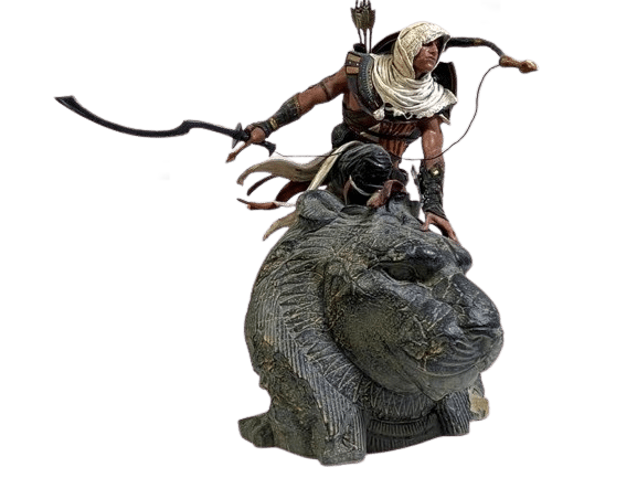 Figurine Bayek de Siwa 25 cm en résine – Sans boîte
