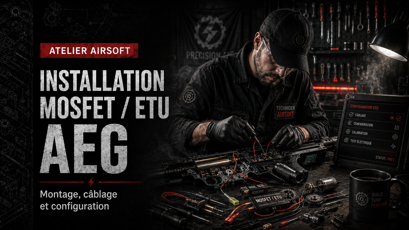 Installation MOSFET / ETU AEG – montage, câblage et configuration