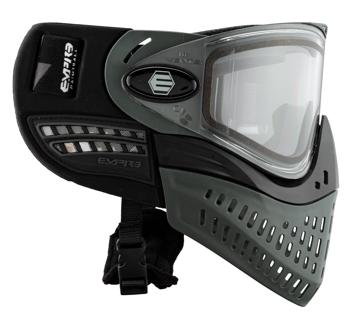 EMPIRE Masque Paintball E-Vent Black Grey