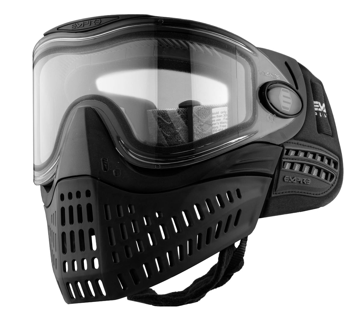 EMPIRE Masque Paintball E-Vent Black Black