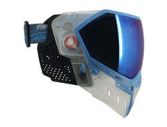 EVS Crystal SE Clair/Bleu avec lentille miroir bleue