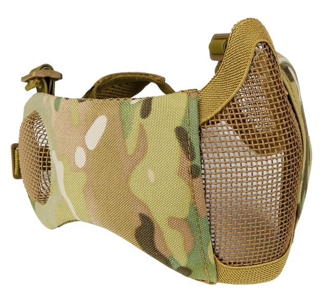 Protection Airsoft visage et oreilles – système de maintien