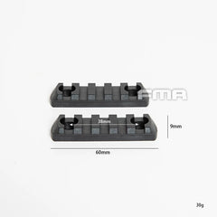 Rails latéraux FMA pour casque type Wendy – paire