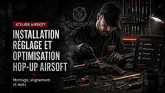 Réglage et optimisation Hop-Up Airsoft – montage, alignement et tests