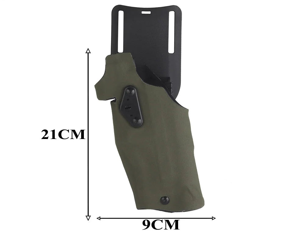 Holster gaucher nylon format G17 / X300 – compatibilité à vérifier