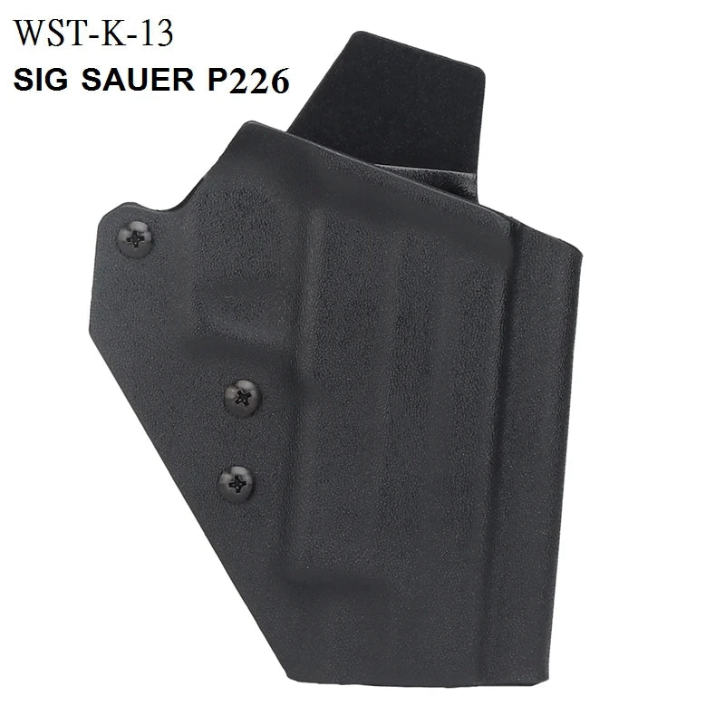 Holster rigide droitier à dégagement rapide – Références K-01 à K-14