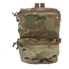 Panneau arrière double poche YTYIN V5 – Multicam