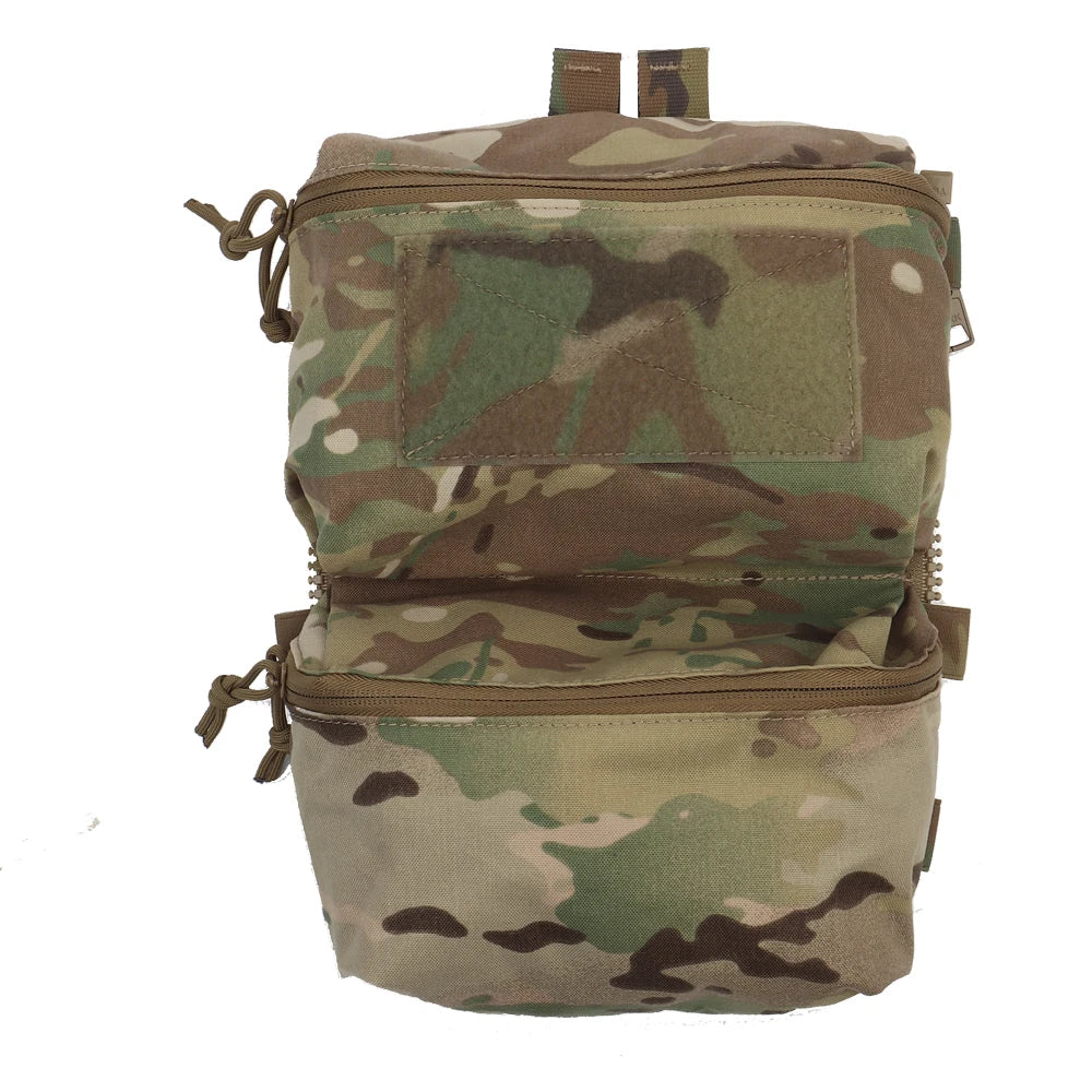 Panneau arrière double poche YTYIN V5 – Multicam