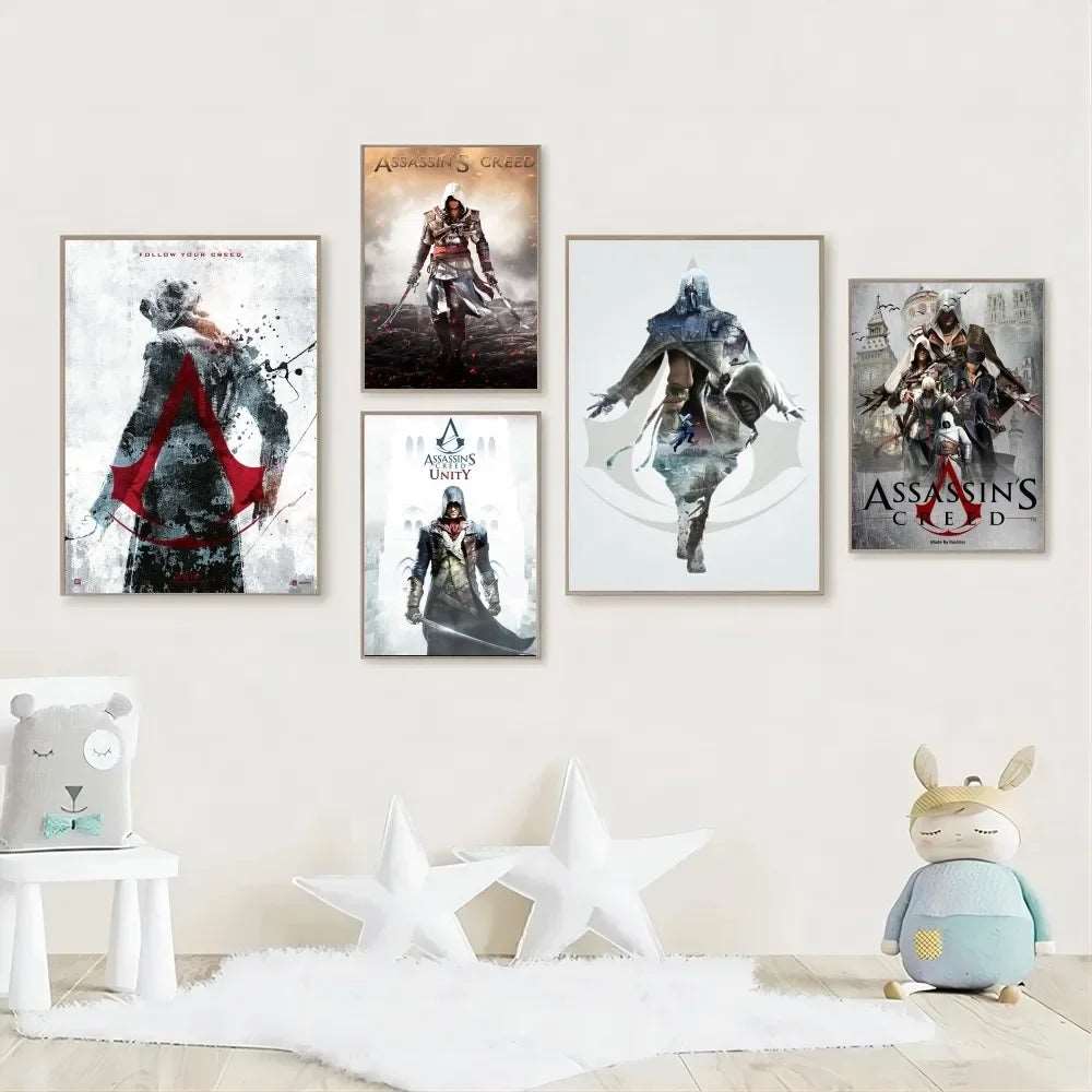 Affiche Autocollante Assassin's Creed, 1 pièce