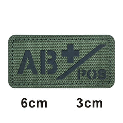 Patch groupe sanguin FCMAS – variante 744