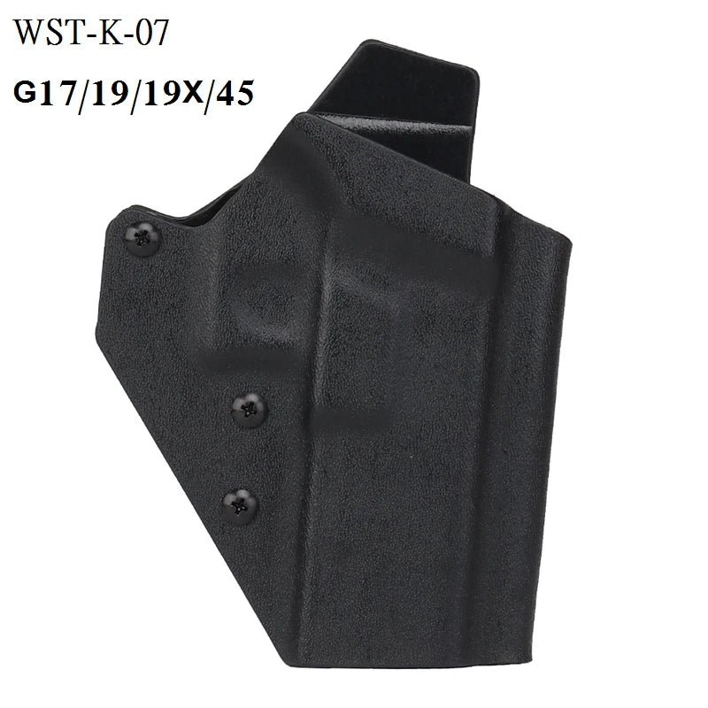 Holster rigide droitier à dégagement rapide – Références K-01 à K-14