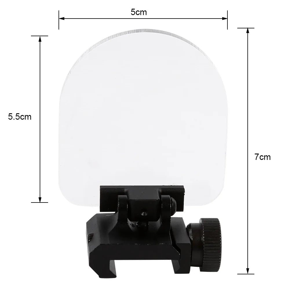 Protecteur d’optique Airsoft pour rail Picatinny 20 mm