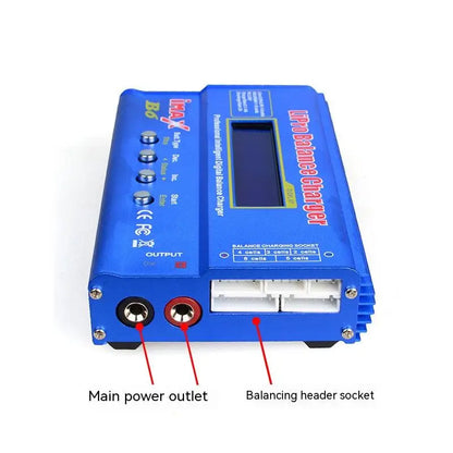 Chargeur de batterie IMAX B6 80 Watts + Adaptateur 12V / 220V