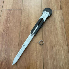 Accessoire de manche PVC factice pour cosplay – mécanisme coulissant