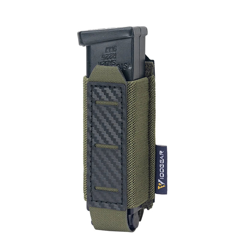 Porte-chargeur 9 mm carbone / nylon MOLLE – IDOGEAR