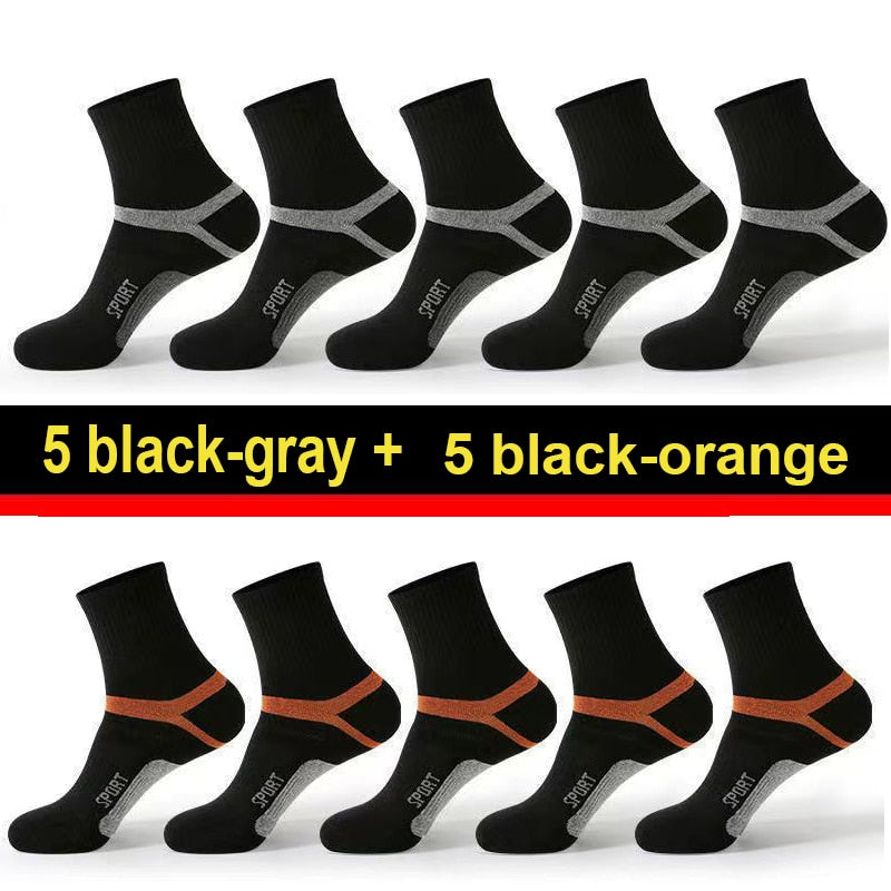 Lot de chaussettes fines en maille respirante