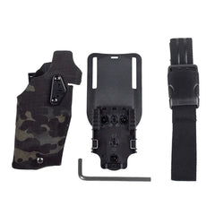 Holster Airsoft type Glock 17 / 19 pour lampe X300 / X300U – plateforme QLS