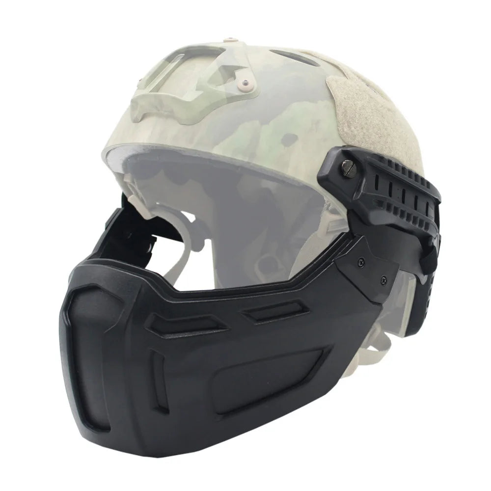 Demi-masque VULPO pour casque FAST – plusieurs configurations
