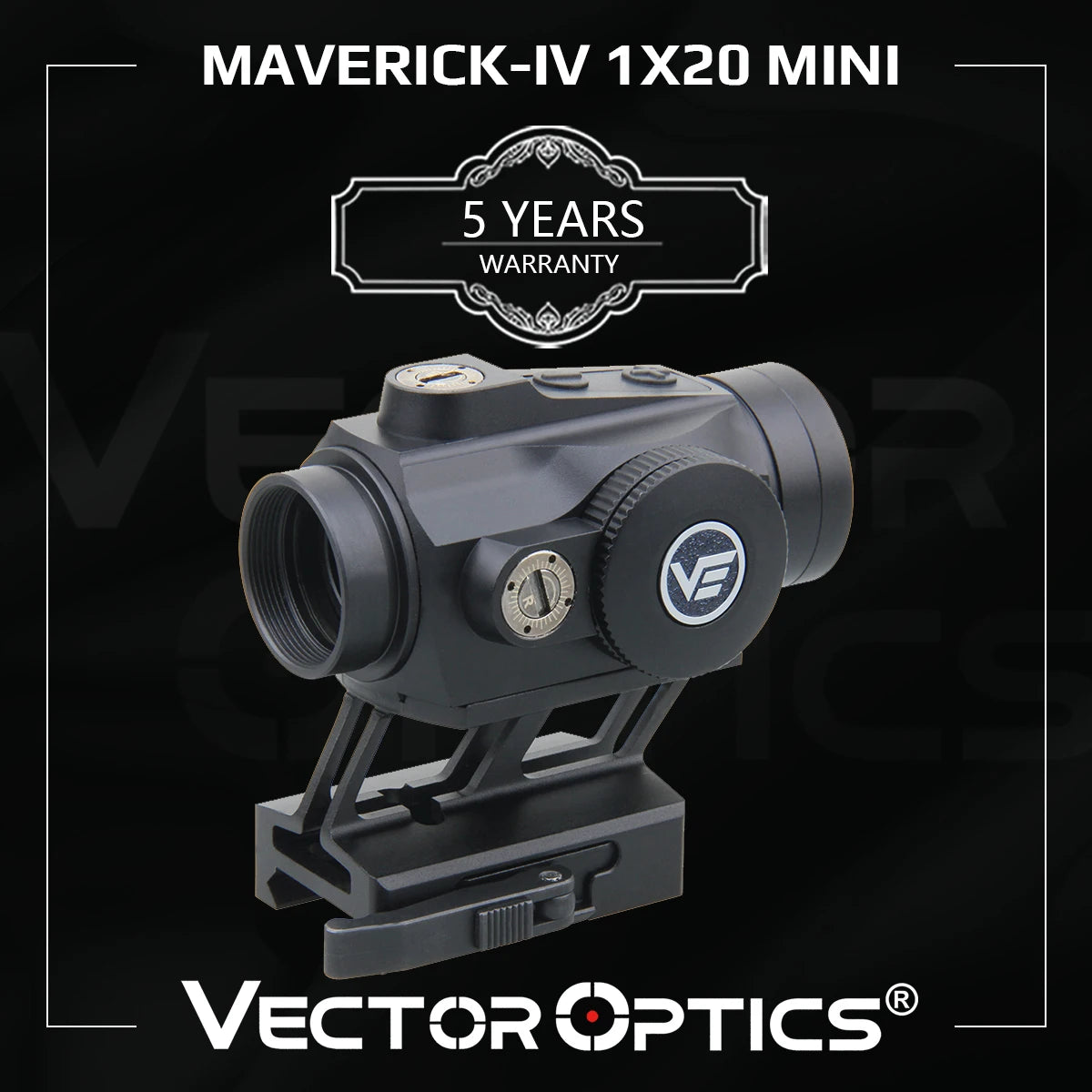 Viseur point rouge Maverick IV Mini 1×20 – Vector Optics SCRD-51