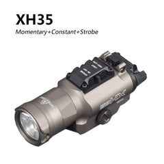 Lampe tactique type X300 / X300U pour rail 20 mm – plusieurs versions