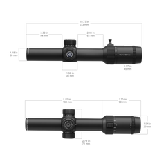 Lunette LPVO Forester 1–8×24 SFP – Vector Optics