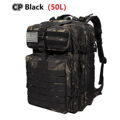 Sac à dos tactique nylon 30 / 50 L – plusieurs coloris