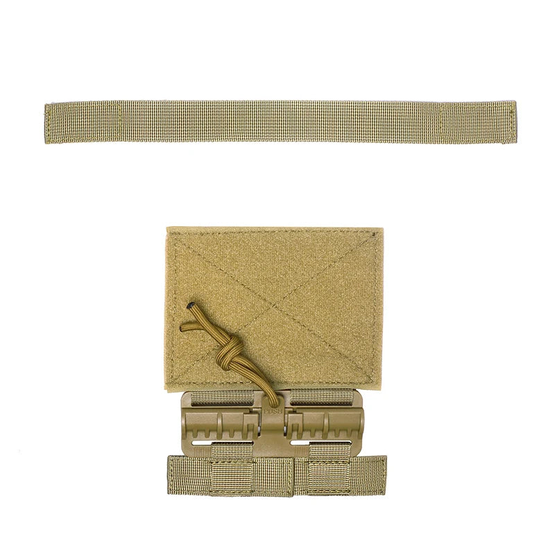 Kit boucles à dégagement rapide pour gilet tactique Airsoft