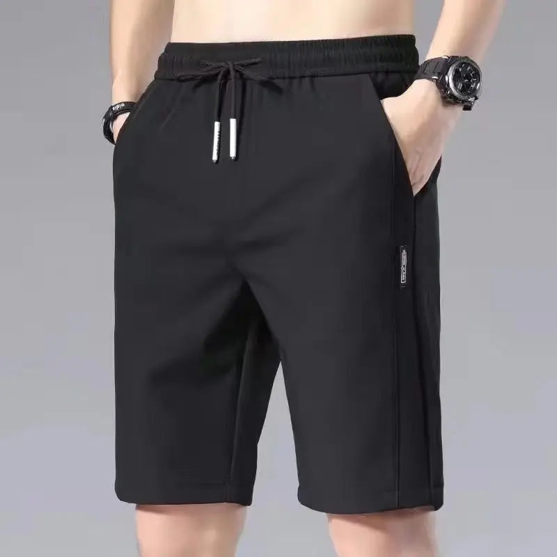 Short respirant coupe slim en polyester – 5 coloris