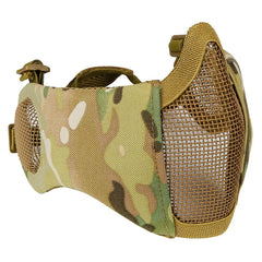 Masque grillagé demi-visage Airsoft – Kaki CP