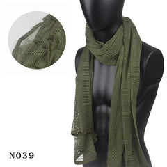 Voile camouflage en maille pour Airsoft et plein air